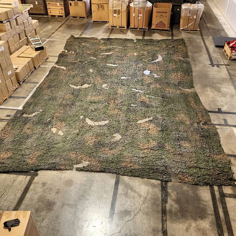 German Camo Netting Heavy-Duty Woodland | Oversized | Issued, , large image number 0