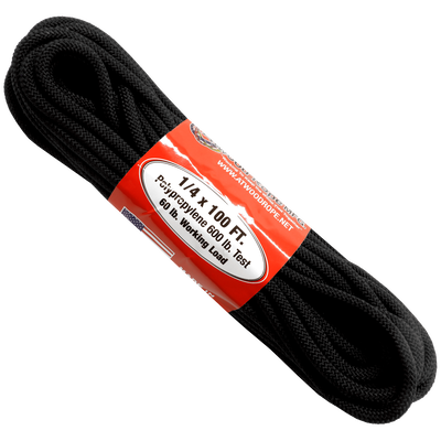 Atwood Rope MFG 1/4 in. | 100 ft. Long Braided Utility Rope