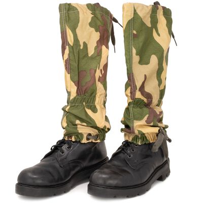 Italian Ripstop Gaiters | Woodland Camo