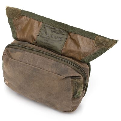 Dutch Army Woodland MOLLE Pouch | 5.5" x 3" x 1.75", , large
