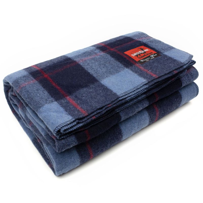 Classic Wool Plaid Blanket, , large image number 6