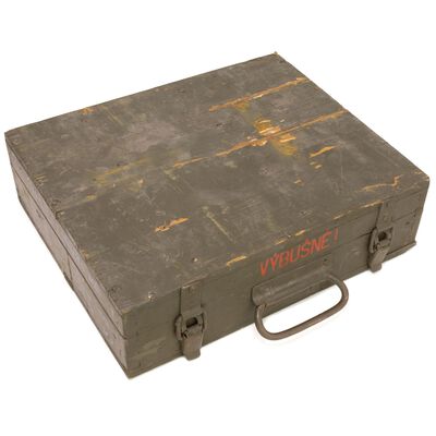 Slovakian Army Wooden Box