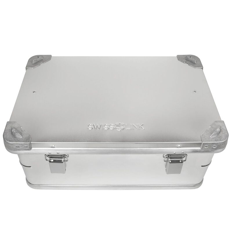 Swiss Link Aluminum Storage Box | 10-Gallon, , large image number 0