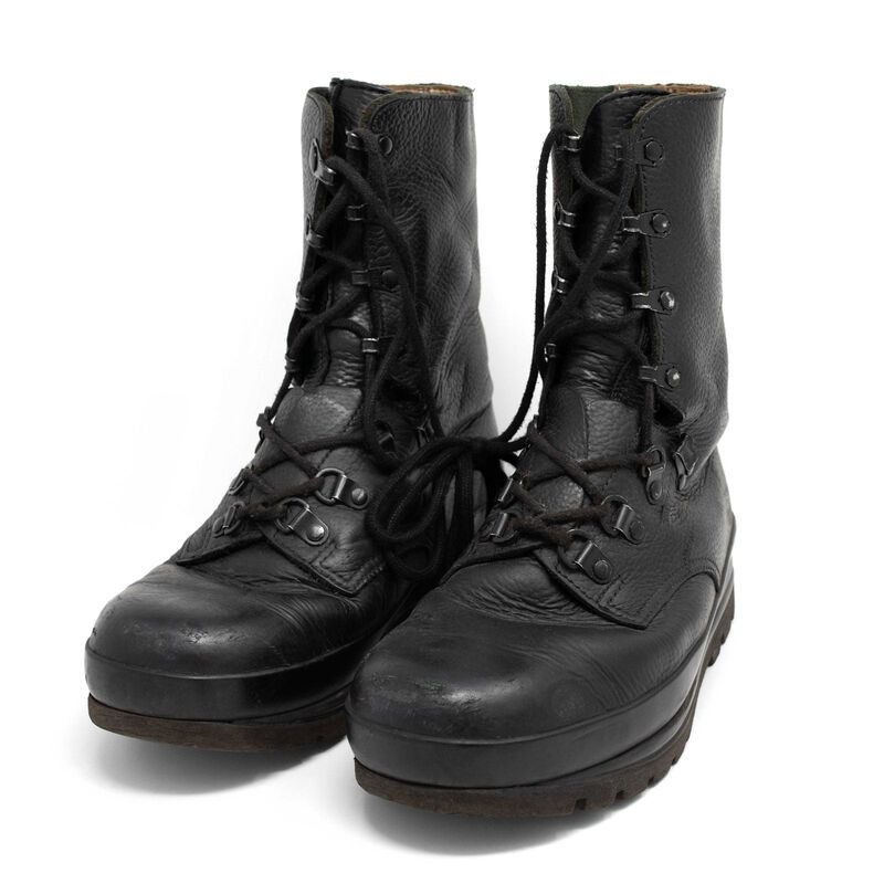 KS90 Swiss Military Black Combat Boots image number 0