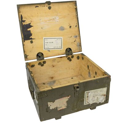 Czech Army 7.62 Wooden Ammo Box | #2 Condition
