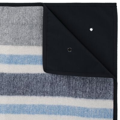 Classic Wool Picnic Blanket Arctic Shawl [6 blankets/unit], , large